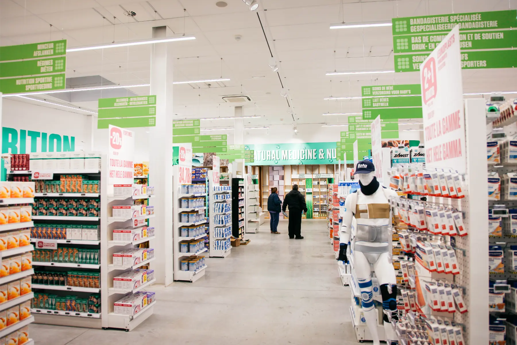 Sketch of Orsoko shop shelf