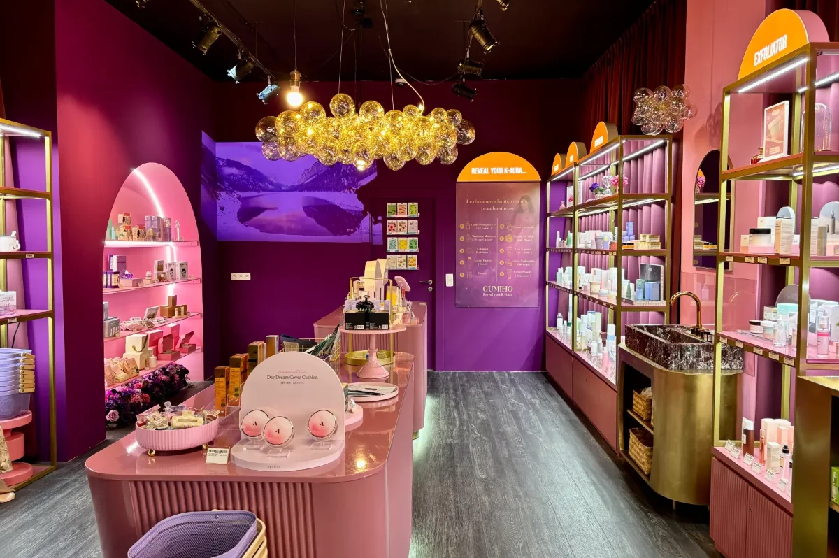 Sketch of Orsoko shop shelf