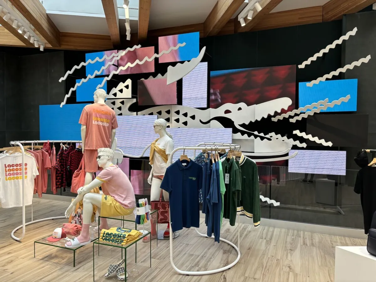 Lacoste Arena: a retail design mic drop